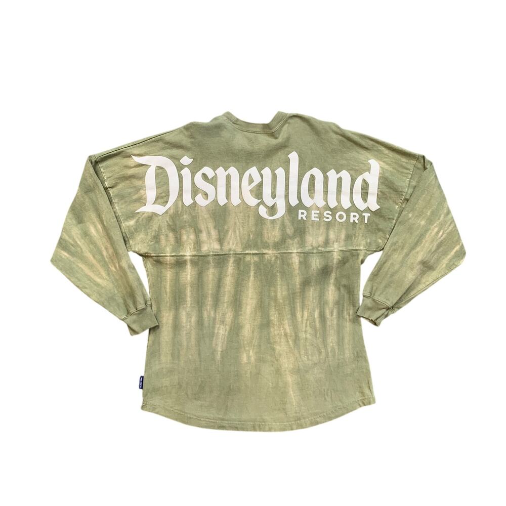 Disneyland Resort Spirit Jersey Men S Small Ivy Tie Dye Cotton Long Sleeve Shirt